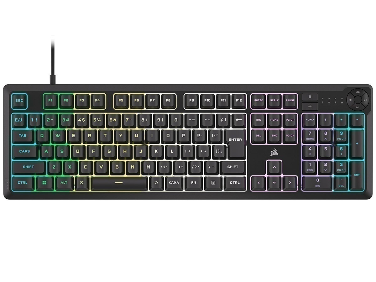 K55 CORE RGB CH-9226C65-JP [ブラック] ゲーミングキーボード