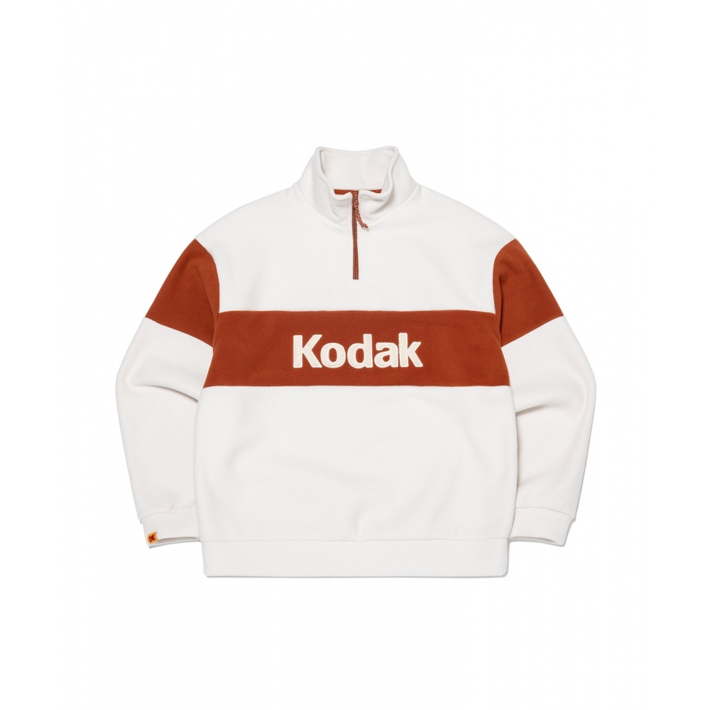 KODAKエッセンシャルフリース反集業マンツーマンIVORY