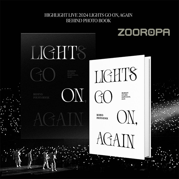 [포토북] 하이라이트 HIGHLIGHT LIVE 2024 LIGHTS GO ON AGAIN BEHIND PHOTO BOOK