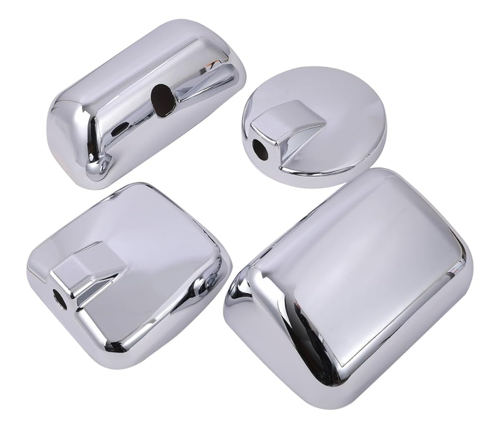 いすゞ 07 フォワード メッキ サイド ドア ミラー カバー セット H19.07～ レンジャープロ エアループ レンジャー トラック 用品 外装 汎用 社外品