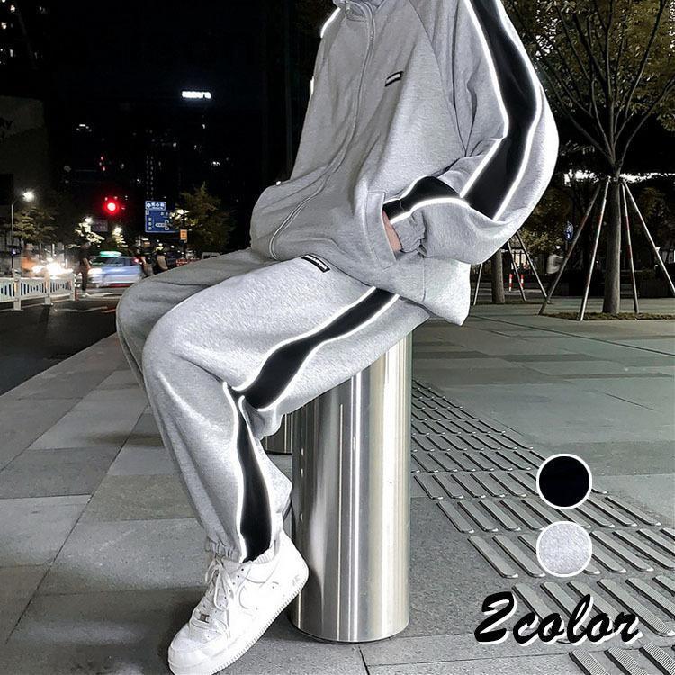 セットアップ メンズ ランニング 上下セット 秋冬 スウェット ジャケット ジップアップ パンツ ゆったり オシャレ ジャージ スポーツウェア カジュアル 運動着