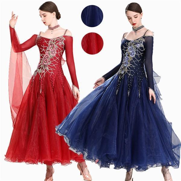 社交ダンス衣装 ダンスウェア ダンス 練習着 ワンピース 練習着 キャバドレス 衣装 レディース ダンス ステージ ダンス ワルツ