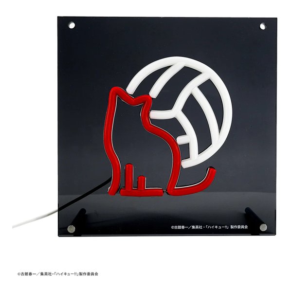 ハイキュー!! × ふもコレ ネオン管風LEDライト 音駒高校モデル fc-hqg01a-nl-nkm
