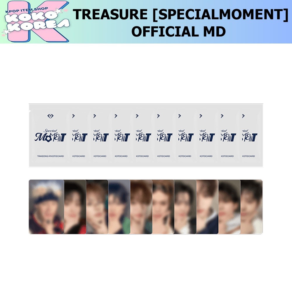 TREASURE [SPECIALMOMENT] OFFICIAL MD TRADING PHOTOCARD BULK PACK 公式グッズ
