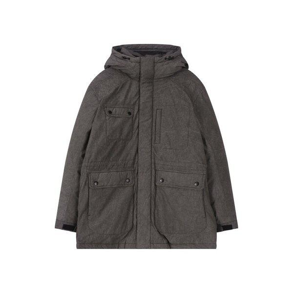 [] 男性) フード付きダウンヘビージャンパー (B254DW205P) [P003752677]