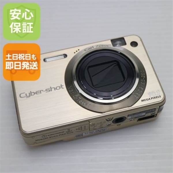 超美品 Cyber-shot DSC-W170 ゴールド SONY デジカメ 69