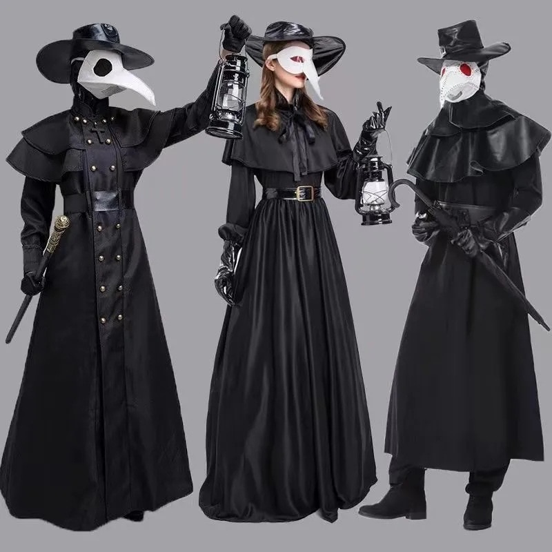 ペストドクターハロウィンカラスくちばしコスチューム中世スチームパンクアントマンビューティーペスト