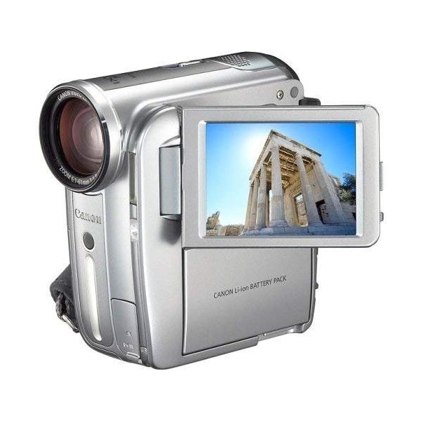 【中古】キヤノン Canon IXY DVM5 ソードシルバー 429万画素 10倍ズーム 0293B001 SDカード付き