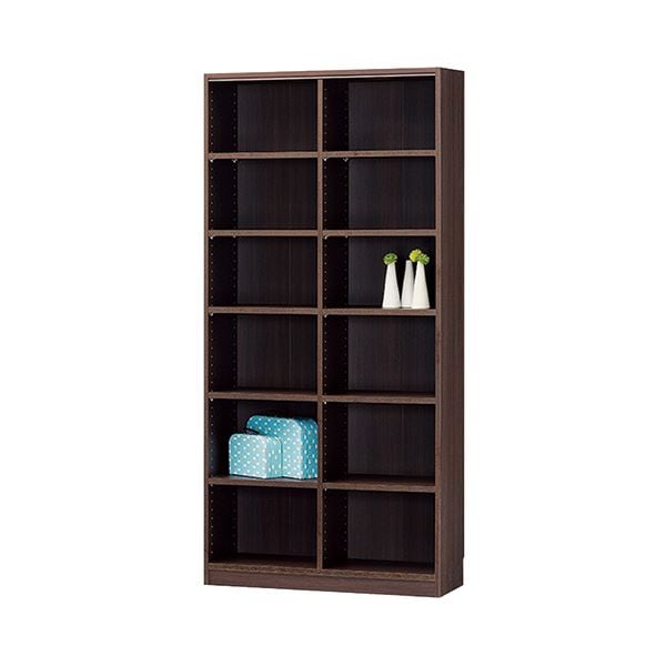 白井産業 木製棚タナリオ TNL-1887 ダークブラウン [約幅870x奥290x高1800mm]