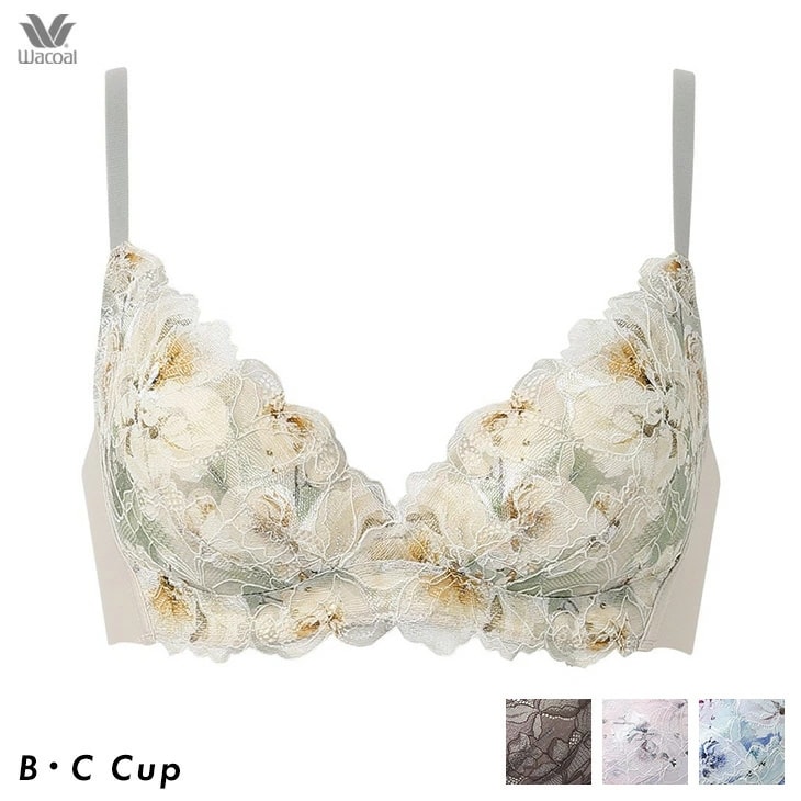 ワコール Wacoal ブラジャー ブラ スハダ SUHADA ONE 3/4カップ BCカップブラ ノンワイヤー BXB411