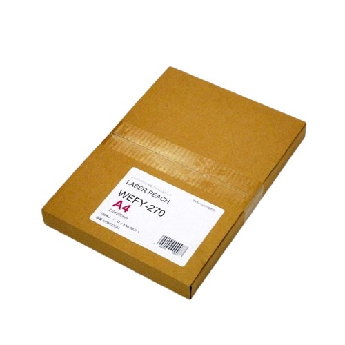 レーザーピーチ 耐水紙 厚手 WEFY-270 A4 100枚