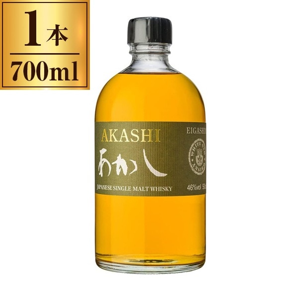 ホワイトオーク シングルモルト あかし 化粧箱入り 700ml 5,070円