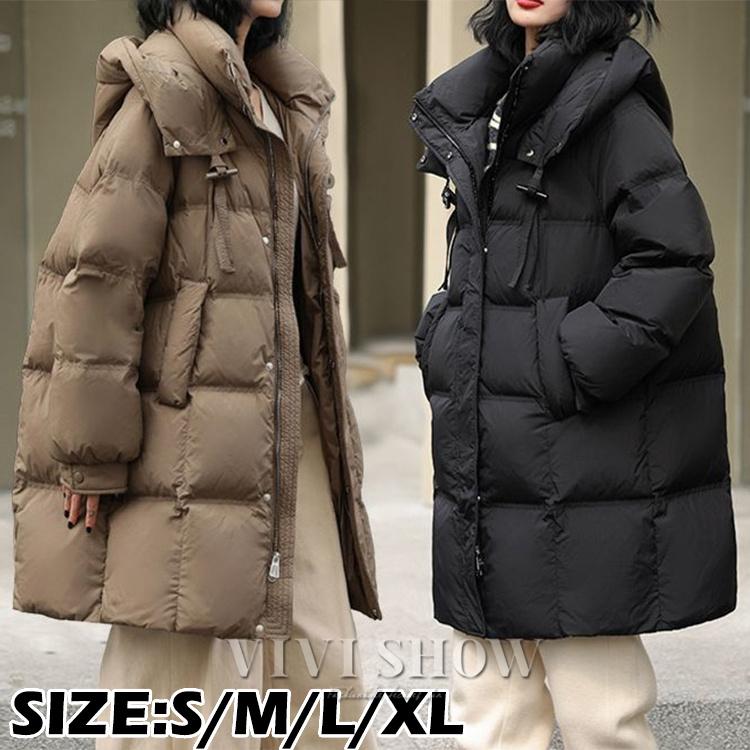 中綿ダウンコート レディース 冬服 厚手 アウター 中綿コート 中綿ジャケット ダウン風コート 暖かい 大きいサイズ