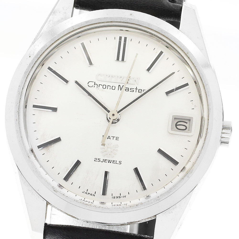 シチズン CITIZEN HODS 2901-Y クロノマスター 大鷲メダリオン cal.1870 手巻き メンズ _912312【中古】