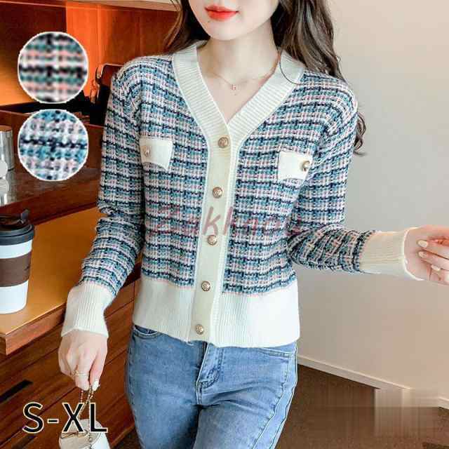 ニットカーディガン 長袖 小柄 ファッション 外掛 プリントコーデセーター 秋冬 新作 韓国 ファッション デザイン 婦人服 ゆったり