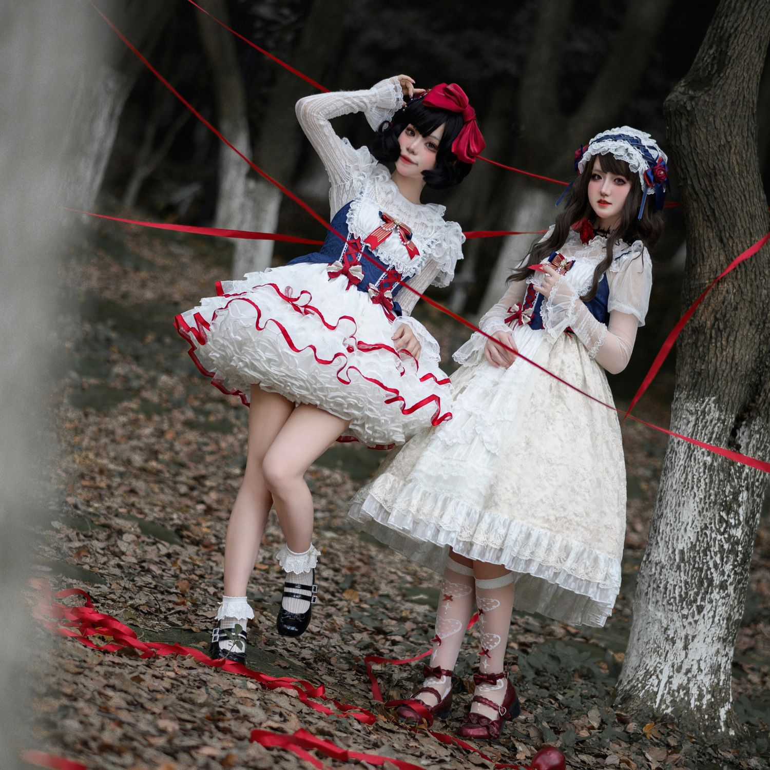 ロリータ 二次元 オリジナルデザインロリータ 洋装 可愛い白雪姫jskキャミソールワンピースハロウィンクリスマスパーティー仮装30%までに制限