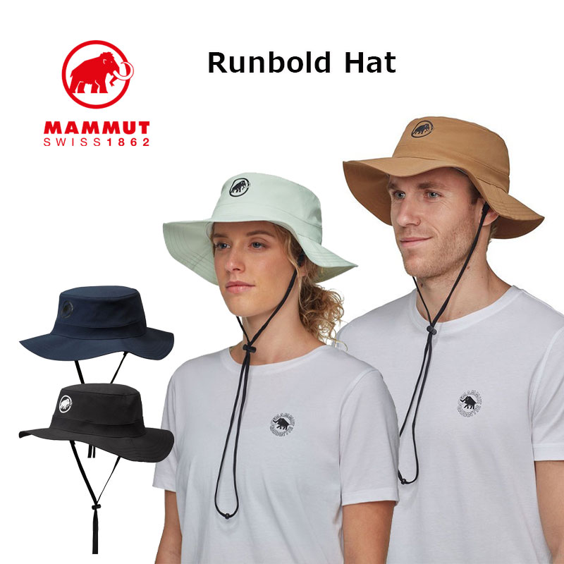 マムート ランボルド ハット Runbold Hat 1191-04614 帽子 紫外線対策 散歩 まち歩き 旅行 トラベル アウトドア メンズ レディース MAMMUT 正規販売店