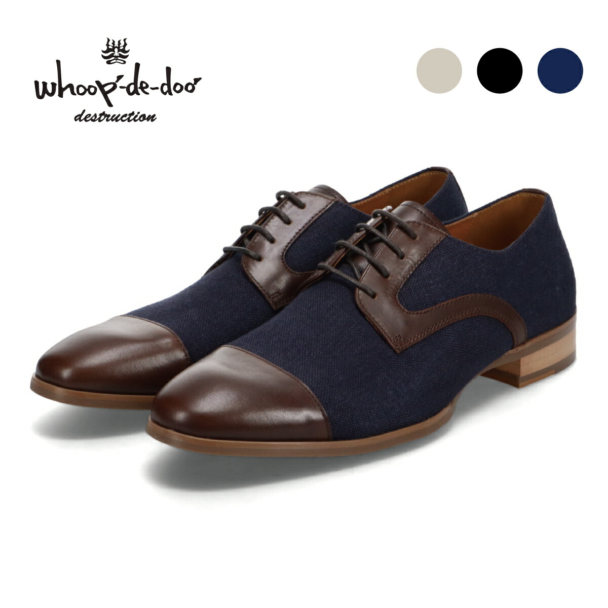 キャンバスダービーシューズ 23430566 whoop-de-doo フープディドゥ