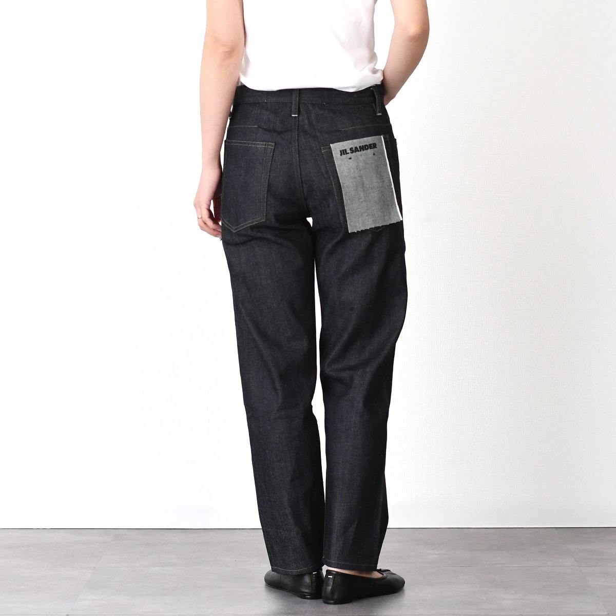 ボトムス デニム パンツ ツイスト デニムパンツ J04KA0105 J46544 レディース ホワイト シンプル