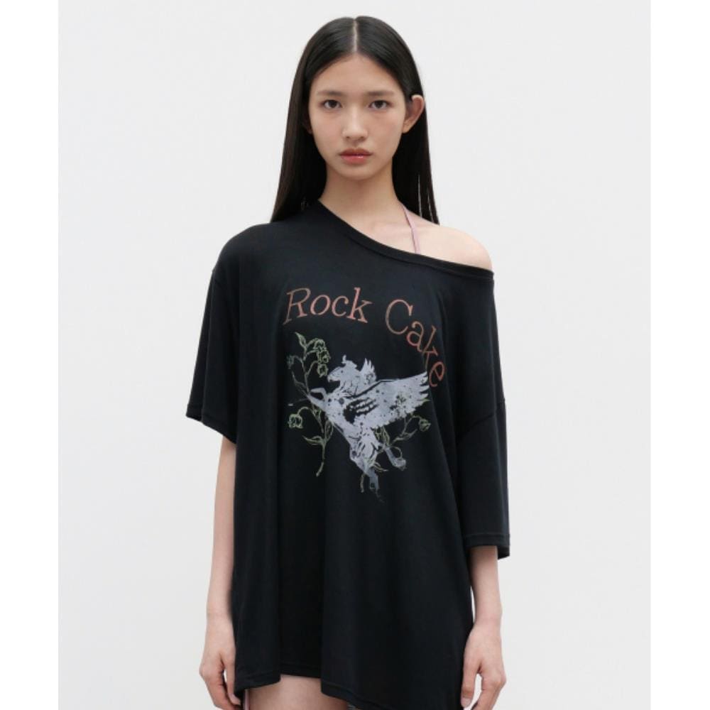 ROCKCAKE The Liberty Mesh Top Black RC25TP22600BK