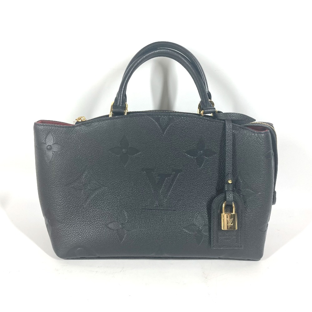 ハンドバッグ M58916 プティ・パレ PM モノグラムアンプラント カバン トートバッグ モノグラムアンプラントレザー ノワール ブラック