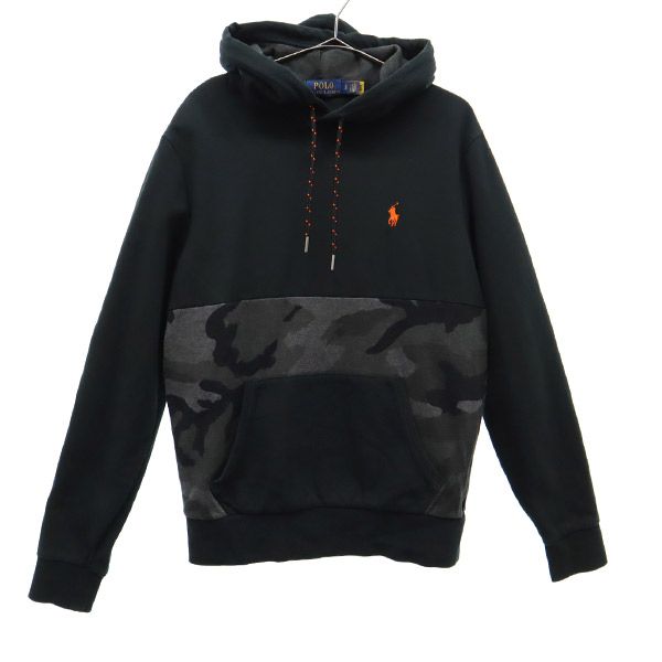 プリント 長袖 スウェットパーカー SP ブラック メンズ 6,949円