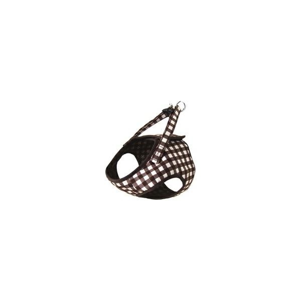 【1ケース】【お取り寄せ対象品】コットンチェックソフトハーネス ブラウン S(1コ入) *5個