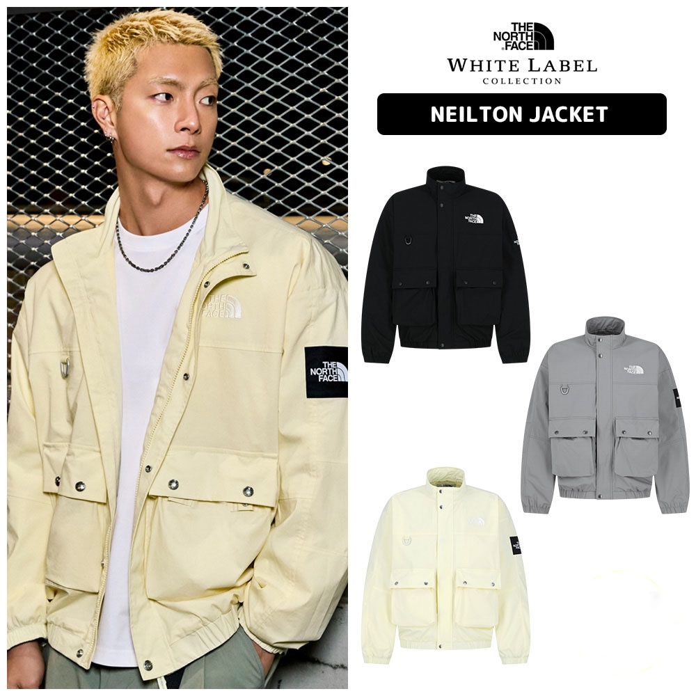 NEILTON JACKET WHITE LABEL ジップアップ アウター カジュアル コーデ レディースメンズ 男女兼用 NJ3BS03J NJ3BS03L