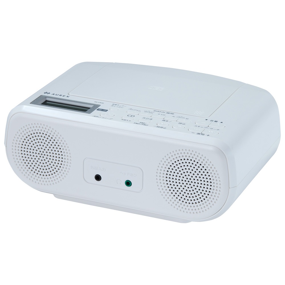 東芝 AX-CR30(W) CDラジオ（ホワイト） AXCR30W