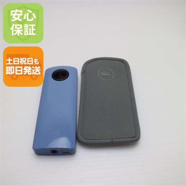 新品同様 THETA SC2 ブルー 本体 228