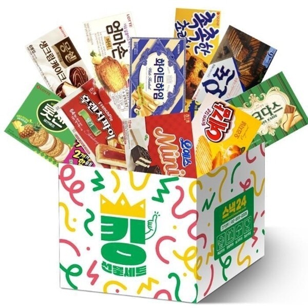 スナック24 家族みんなで楽しむキングファミリーパック 人気スナックボックス お菓子セット 10p
