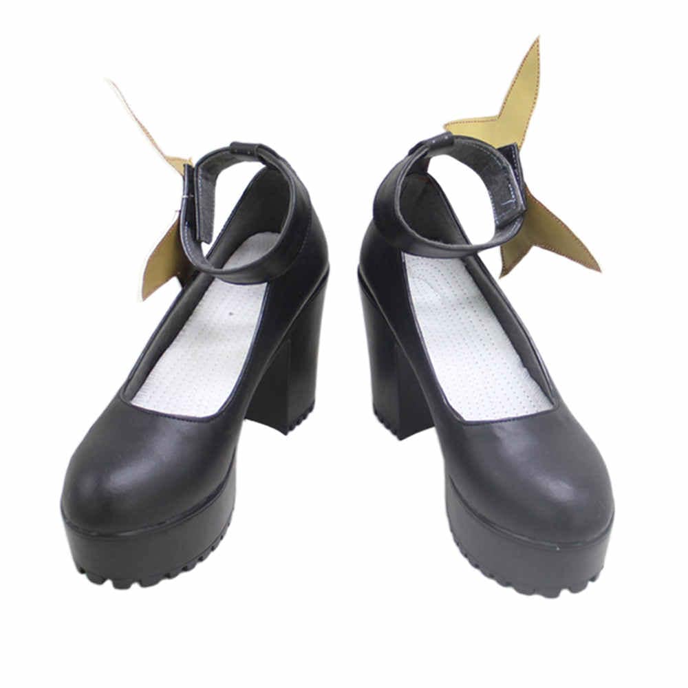 ブルーアーカイブ　陸八魔アル　コスプレ靴/ブーツ