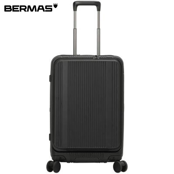 BERMAS バーマス INTERCITYBS フロントオープン 54L-62L スーツケース キャリーバッグ 出張 旅行 ビジネス トラベル 6055610