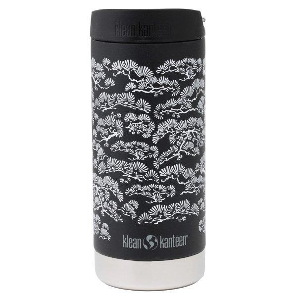 KLEAN KANTEEN TKワイド カフェキャップ 12oz 355ml 松 キャンプ 登山 グランピング 野外 水筒