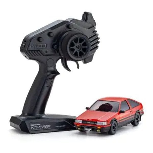 ミニッツAWD トヨタ カローラレビン AE86 レッド/ブラック 32641RBK