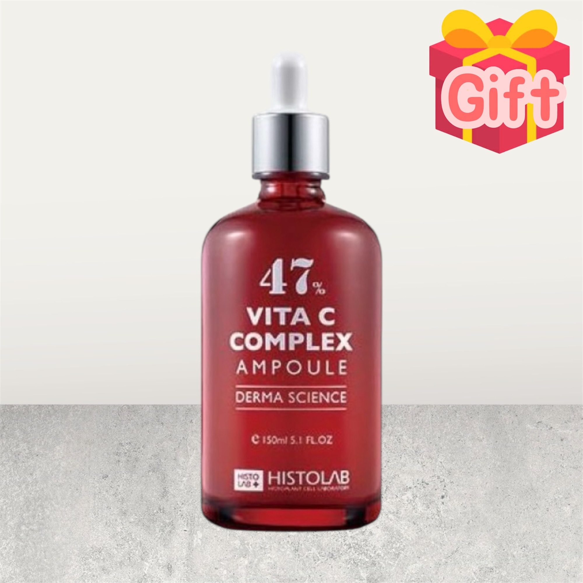 VITA C COMPLEX AMPOULE 47% ヒストラボ ビタミンC アンプル 美白 トーンアップ くすみケア 大容量150ml