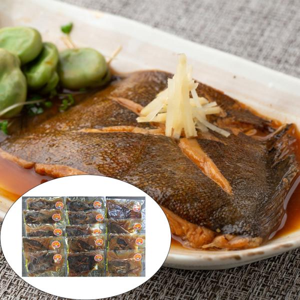 北海道 小樽産 かれいの煮つけ Fセット 130gx14個 SISK