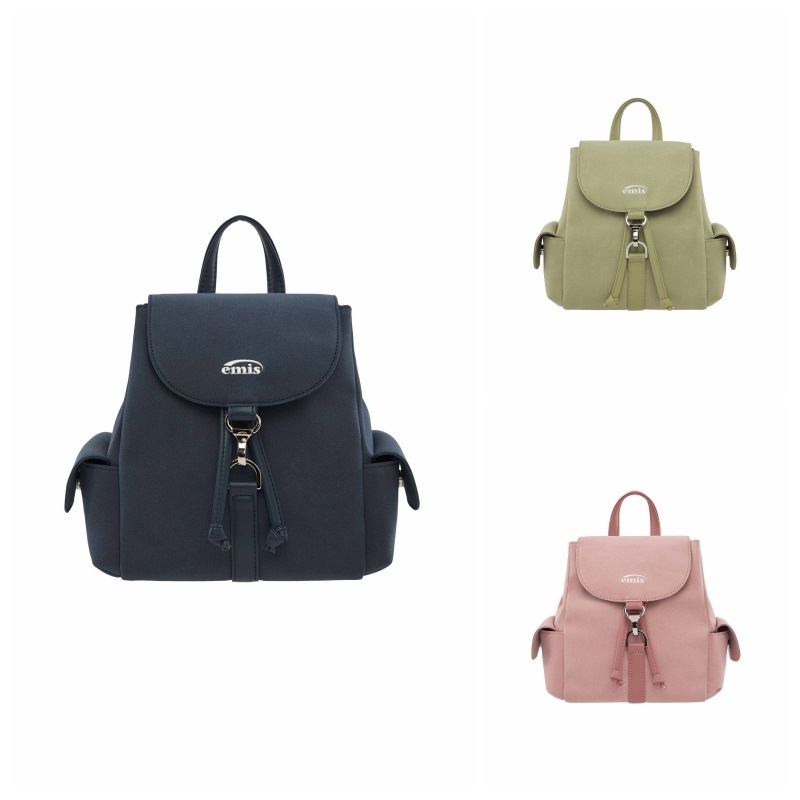 【EMIS】 SUEDE BACKPACK : 3COLORS