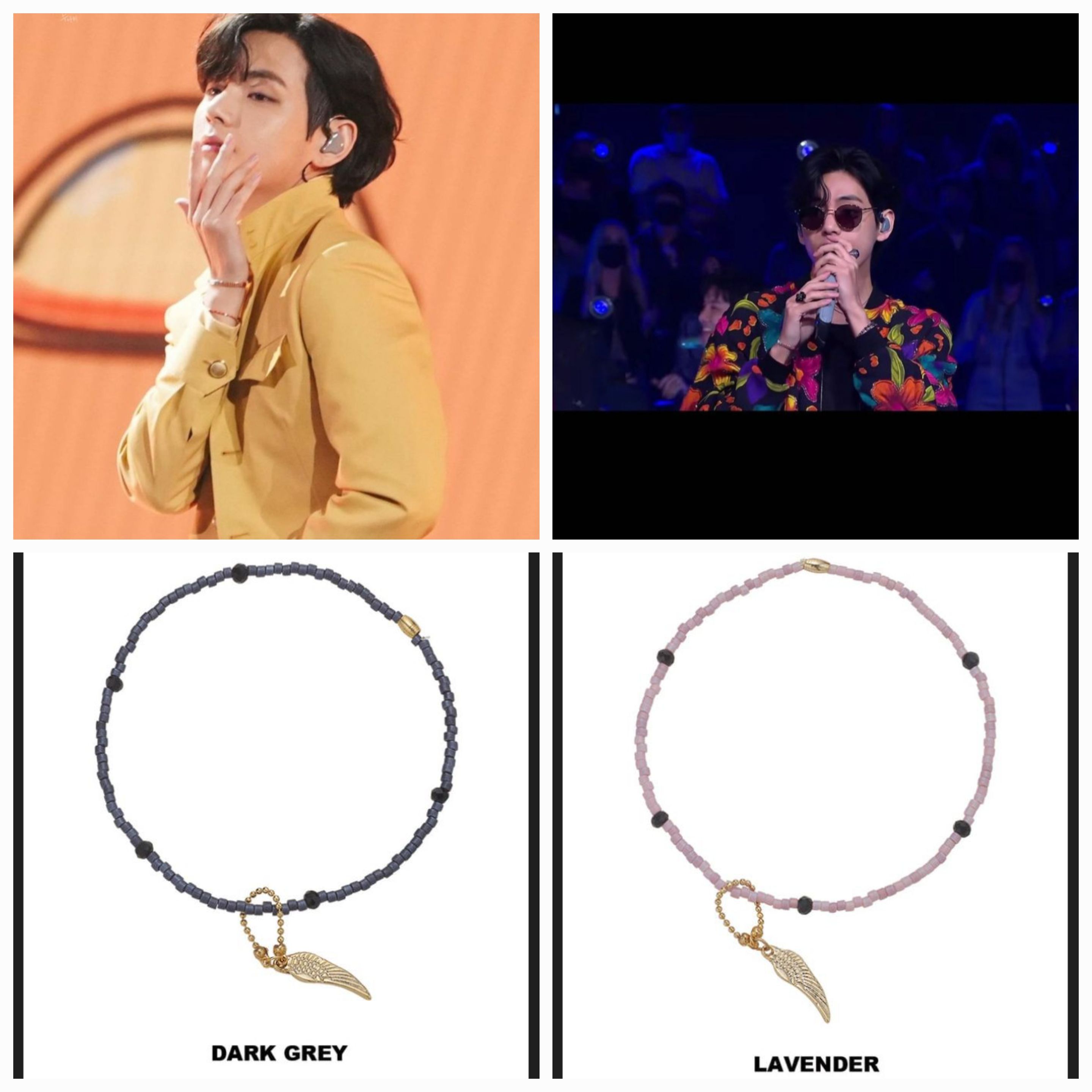 ABITMOR/BTS V wear/BORA WING BRACELET