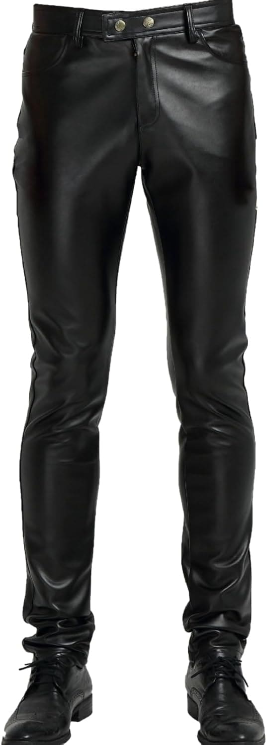 メンズ レザーパンツ ロングパンツ pu レギンス 細身 スキニー バイクパンツ 大人 男子 皮パンパンツ ファッション 厚手 ストリート系 カッコイイ 春秋 復刻 アメカジ 長ズボン かっこいい お 7,415円