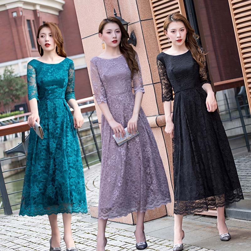 パーティードレス 大きいサイズ 体型カバー 結婚式 ワンピース パーティー お呼ばれ ドレス シンプル きれいめ フォーマル ママ 母 春夏 秋 大人 可愛い 半袖 袖あり お呼ばれドレス