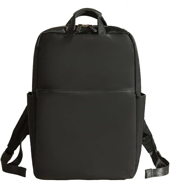 PCリュック PCバッグ レディース ビジネスリュック PC収納 パソコンリュック 大容量 A4 15.6インチPC対応 背面ポケット 撥水耐傷( ブラック)