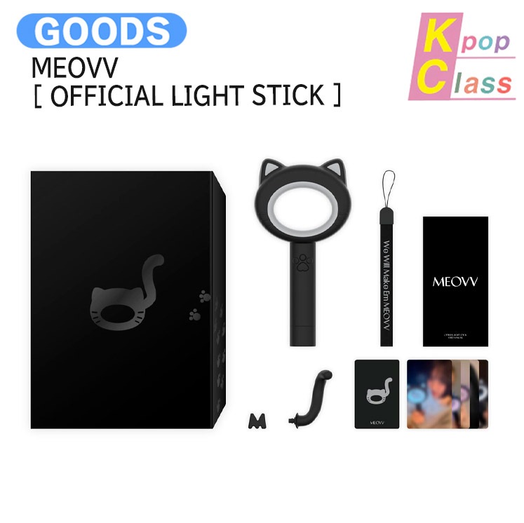 国内発送 [フォトカード付] MEOVV [ OFFICIAL LIGHT STICK ] / ミヤオ / 公式グッズ / 予約商品