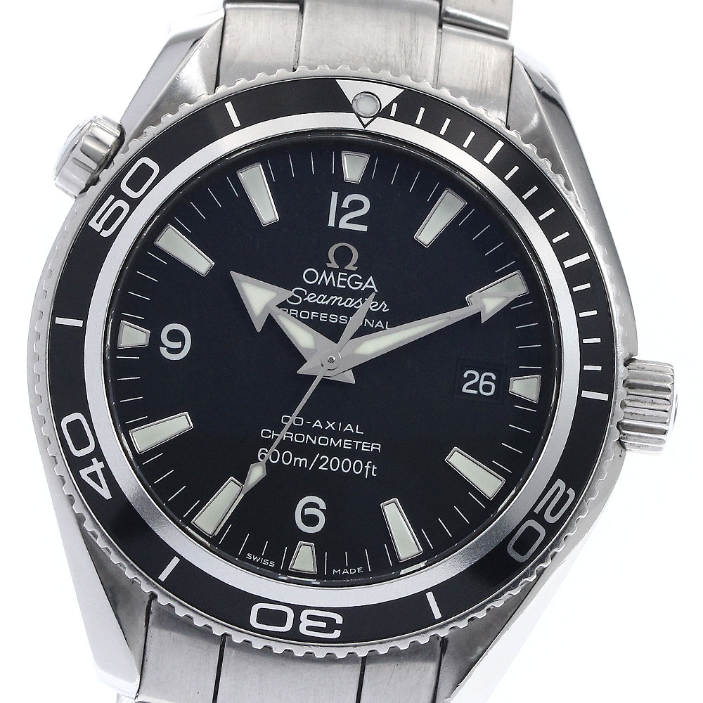 オメガ OMEGA 2201.50 シーマスター プラネットオーシャン 600M デイト 自動巻き メンズ _895431【中古】 220,800円