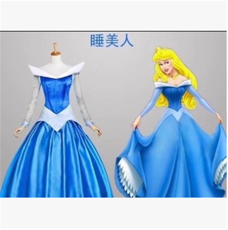 グリム童话眠れる森の美女爱洛姫スカート演出服コスプレ衣装