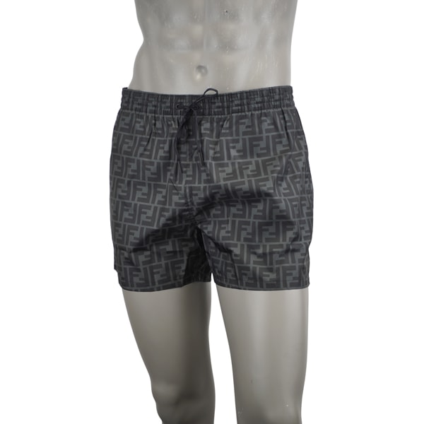 FENDI フェンディ FF NYLON SWIM SHORTS/ＦＦ 総柄 スイムウェア　海パン　ショートパンツ/FXB077 A79F F0P9B