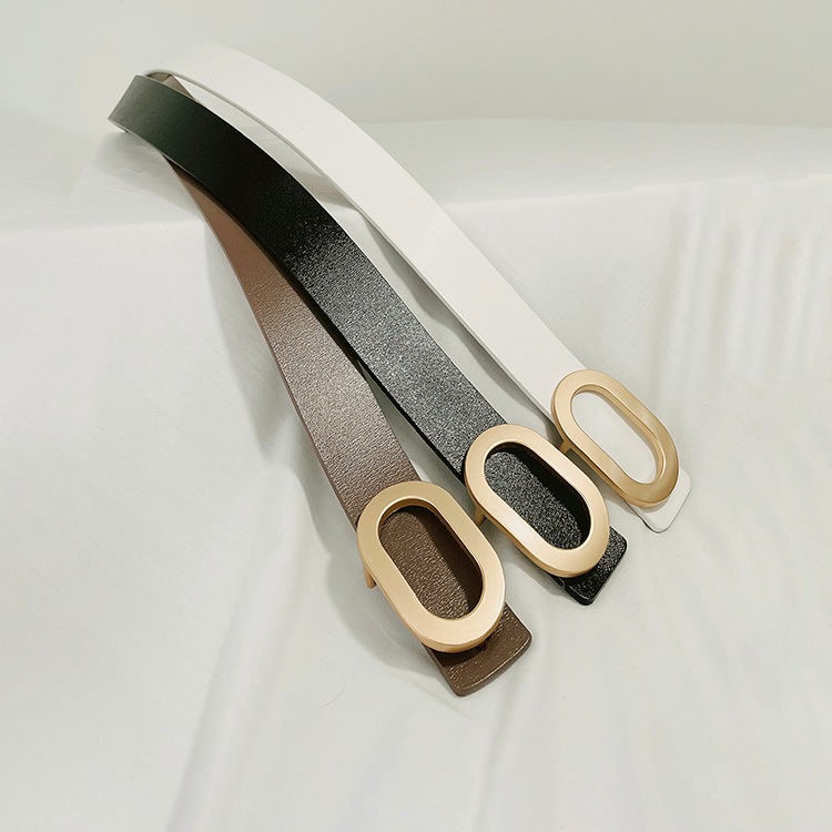 香港スタイルのレトロなレディースベルト レディース ハイエンド ファッション レトロ 香港スタイル