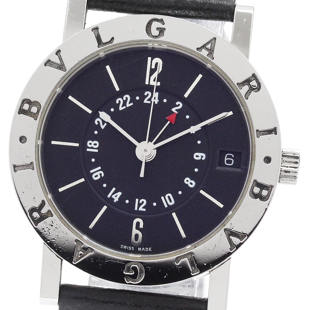 ブルガリ BVLGARI BB33SLGMT ブルガリブルガリ GMT デイト 自動巻き ボーイズ _936032【中古】