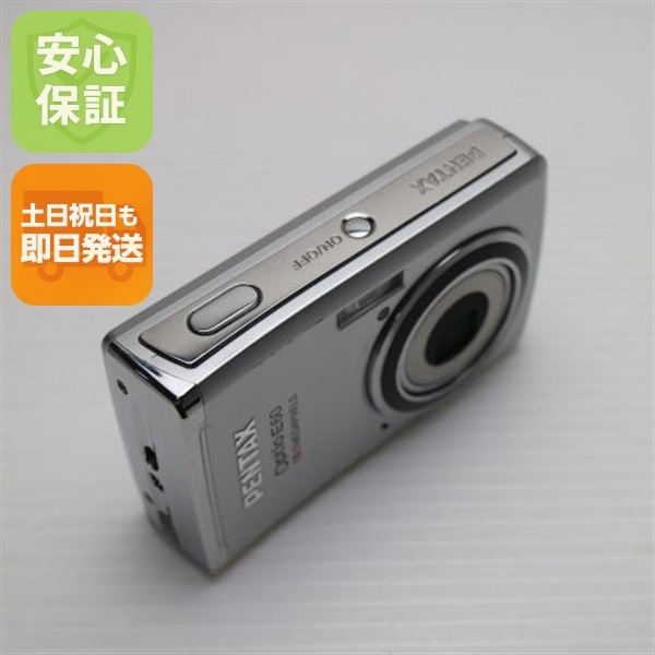 超美品 Optio E60 シルバー PENTAX デジカメ 103