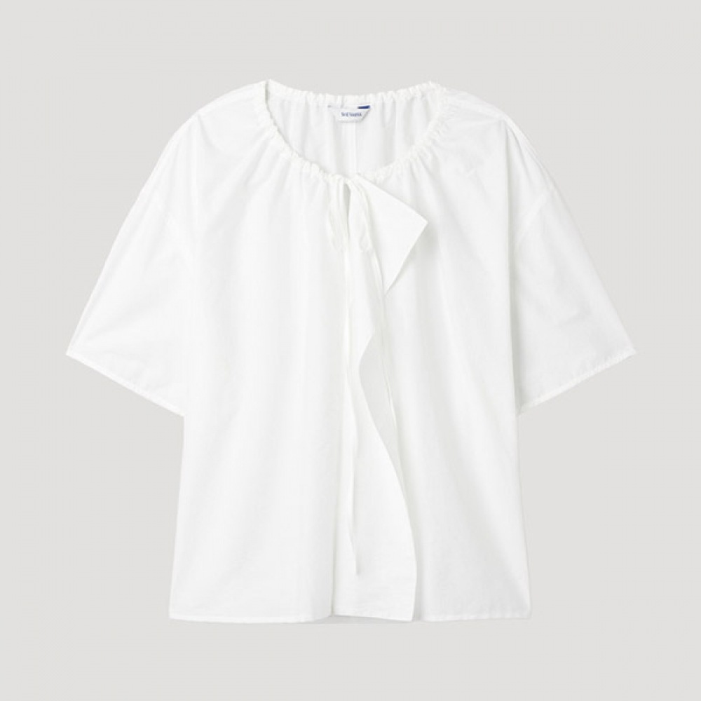 [シーズミス] フリルストリングブラウス_SWWBLP22150_OW